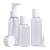 Kit Viagem C/ 4 Frascos e Funil Plástico