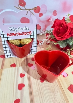 10 cesta + xícara personalizado