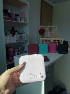 Mini Porta Joias personalizado com letra / nome - LINA LUX PRINT