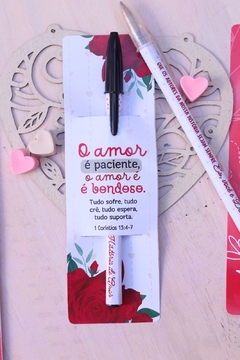 20 Card + caneta azul dia dos namorados - comprar online