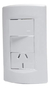 LLAVE DE LUZ ARMADA PUNTO Y TOMA SICA LIFE BLANCO en internet