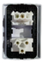 LLAVE DE LUZ ARMADA PUNTO Y TOMA SICA LIFE BLANCO - comprar online