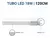 TUBO LED 18W 120CM REEMPLAZO TUBO 36W 220V LUZ BLANCA - comprar online