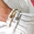 Bracelete Prego cravejado Aço Inoxidável - comprar online