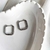 Argola Minimalista click Quadrada P pequeno - Linha Premium na internet