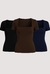 Blusa básica decote quadrado - loja online