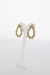ARETES GOTA DORADA - comprar en línea