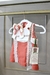 VESTIDO FALDON NARANJA DE LINO - comprar en línea