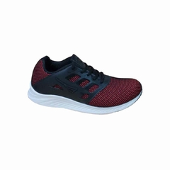 Zapatilla Deportiva Negro/Rojo Hombre Zeus - - comprar online