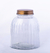 Frasco Oval de Vidrio