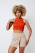 Top Cropped Feminino Tricot Alcinha (ADELE) na internet