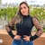 Blusa Tule Manga Longa Luxo Elegante Poá Moda Blogueiras (LUIZA) - comprar online
