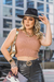 Cropped Canelado Tricot (PENÉLOPE) - loja online