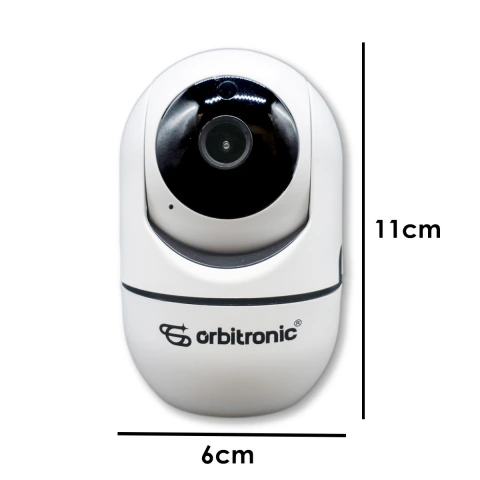 Kit 9 Mini Camera Robô Ip Wifi Hd Onvif Auto Tracking