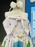 Vestido arco íris Branco - comprar online