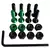 PARAFUSOS DE BASE 10MM GREEN "ALLEN"