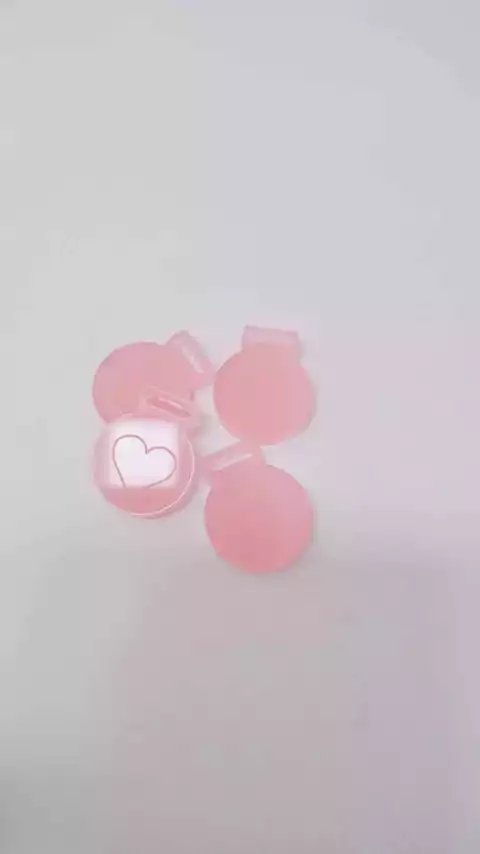Corazón grabado, 16 mm.