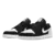 AIR JORDAN 1 LOW BRANCO COM PRETO LONA LOGO BRANCO SOLA BRANCA