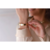 Bracelete banhado a prata e ouro 18k