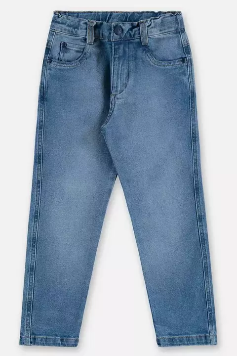 CALÇA JEANS COM ELASTANO AZUL ESCURO - UPBABY - 46088