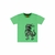 CAMISETA MANGA CURTA VERDE VERAO ESTAMPA DINOSSAUROS UPBABY