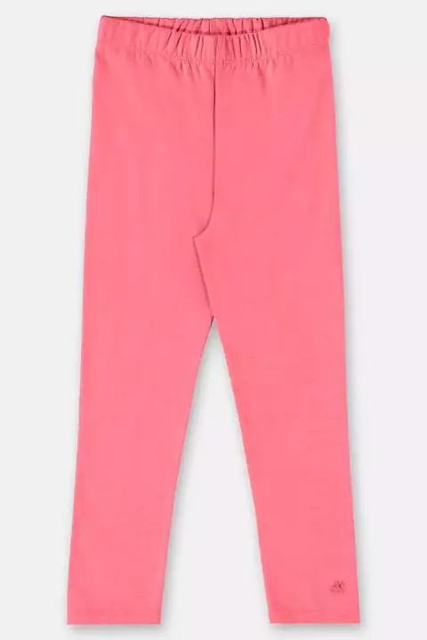 43153 - CALCA LEGGING EM COTTON ROSA FLOUR - UPBABY - 033263 - 08 anos