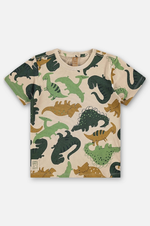 CAMISETA MANGA CURTA EM MEIA MALHA - UPBABY - 46073