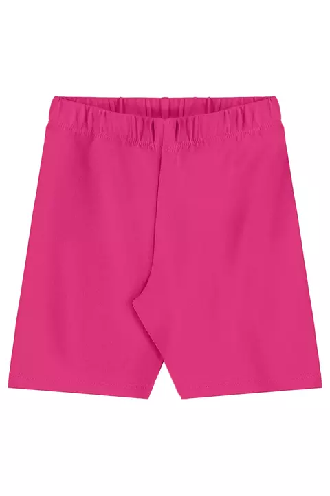 18178- BERMUDA CICLISTA EM COTTON 04 182043 FRAMBOESA/ 4, 6, 8