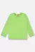 45409 - CAMISETA MANGA LONGA PRAIA EM MALHA UV 166138 VERDE KELLY