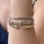 Bracelete Cravejado X na internet