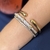Bracelete Cravejado X - La Maya
