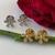 Brinco Flor Cravejada - comprar online