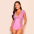 BODY ARIEL DE RENDA E MICROFIBRA, DECOTADO E COM MANGA CURTA - buy online