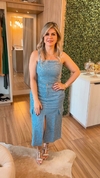 CONJUNTO DE SAIA COM LANTEJOLAS