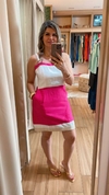 VESTIDO TRICOLOR