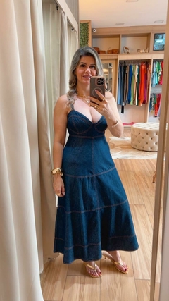 VESTIDO JEANS DE ALCINHA