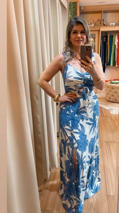 VESTIDO LONGO PRINT