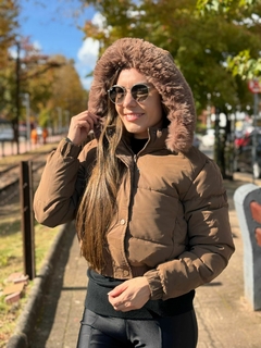 Jaqueta Puffer Curta Feminina