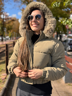 Jaqueta Puffer Curta Feminina na internet