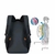Mochila Bolsa Masculina Universitária Unissex Trabalho Resistente - comprar online