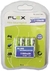 Pilha recarregável Palito Aaa c/4 Flex Gold 1000mah - Flex
