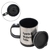 Caneca Mixer 380ml inox Lyor