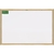 QUADRO BRANCO MOLDURA MADEIRA 050X040CM MAGITEL