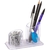 Acessório para Mesa Porta Caneta e Clips Cristal Waleu
