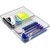 Organizador Potes Retangular Duplo 24 cm x 16 cm x 5,5 cm Acrimet na internet