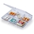 Organizador Caixa com 6 Divisórias Cristal - Waleu - comprar online