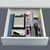 Organizador Potes Retangulares P 16 cm x 8 cm x 5,5 cm - Acrimet C/4 na internet