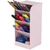 Acessório para mesa Organizador Diagonal Rosa - Waleu - comprar online