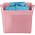 Cesta Organizadora Quadrada 22 l Rosa - Sanremo
