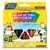 Giz de Cera Jumbo 12 Cores Big Triangular 95 g Acrilex